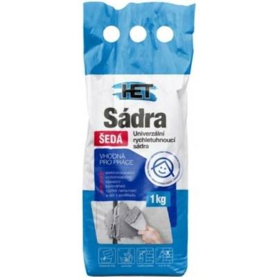 HETIAN Sádra 1kg sivá 001008