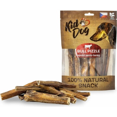 KIDDOG 100% Natural Snack hovädzí penis 12 cm 200 g