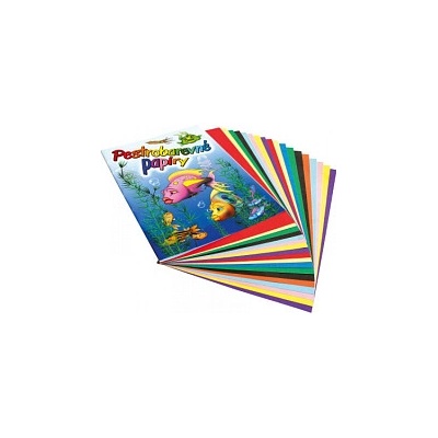 Farebný papier A4/80g 20 listov