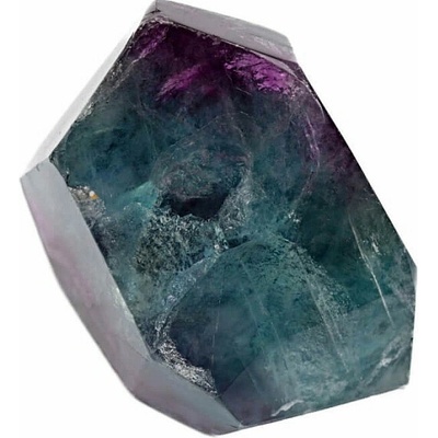Nefertitis Fluorit duhový broušený 21 NF63723 - cca 3,3 x 1,8 cm, 16 g
