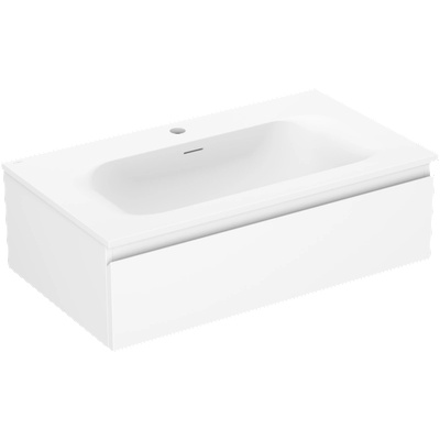 Mexen Orio шкаф за баня 80 см с мивка Vela, 1 чекмедже, бял мат - 91A10-08023-1-BF01-W23M01 (91A10-08023-1-BF01-W23M01)