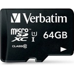 Verbatim microSDXC 64GB C10/UHS-I/V10 44060