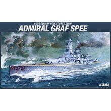 Academy Model Kit loď 14103 GRAF SPEE 1:350