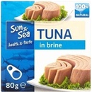 Sun & Sea Tuniak vo vlastnej šťave 80 g