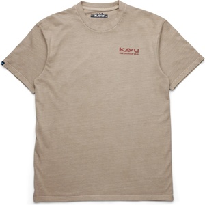 KAVU Мъжка тениска KAVU Salmon T-shirt - Buff (216-8138-0111)