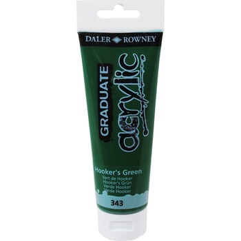 Image 1 of Daler-Rowney Graduate АКРИЛНА боя Hooker's Green 120 ml 1 бр (123120343)