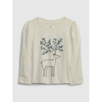 GAP Бебешка тениска Mix & Match GAP GAP | Byal | Момичешки | 92