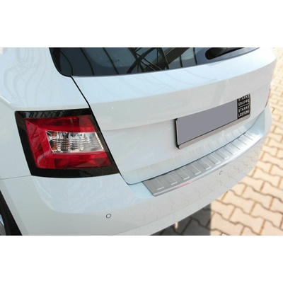 Angeleyes Nerezová matná ochranná lišta nárazníka Škoda Fabia 3 hatchback
