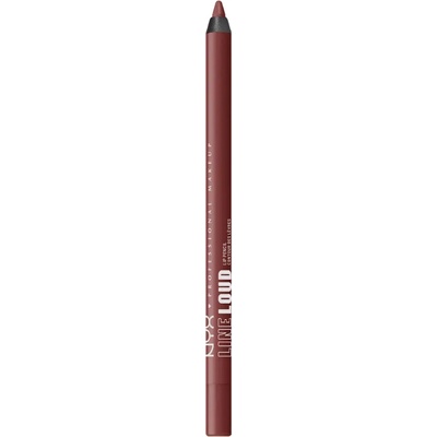 NYX Professional Makeup Line Loud Vegan konturovací tužka na rty s matným efektem 32 Sassy 1,2 g