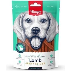 Wanpy Soft Lamb Jerky Slices премиум клас филе агне слайс, печено на фурнa 100gr