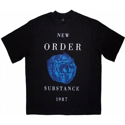 New Order tričko Substance 1987 Black