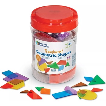 Learning Resources Průsvitné geometrické tvary