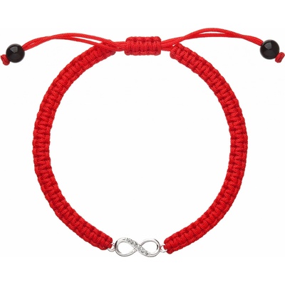 Pavona Červený kabala náramek Nekonečno 13002.3