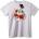NOONEBRAND Тениска Весела Коледа Санта - 2XL, White