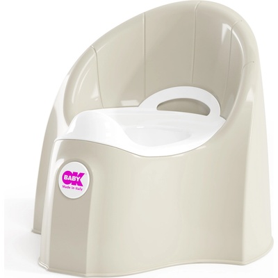 OKB Бебешко гърне Паша бяло/екрю (okbpa38911600)