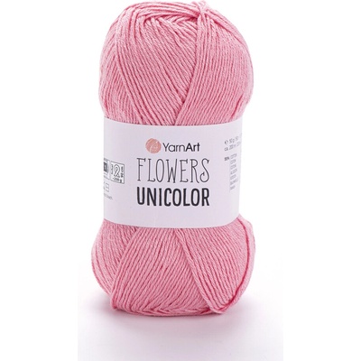 Yarn Art Flowers Unicolor 735 světle jahodová