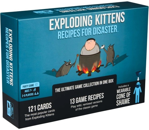 Asmodee Exploding kittens: Recipes for Disaster CZ