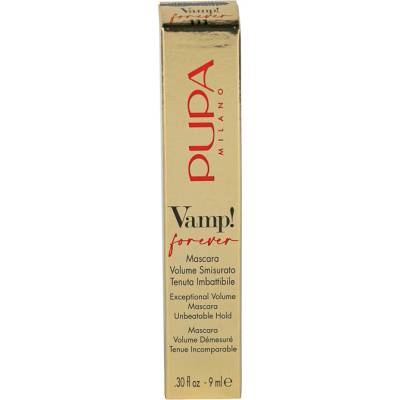 Pupa Objemová řasenka Vamp! Forever Mascara 111 Forever Black 9 ml