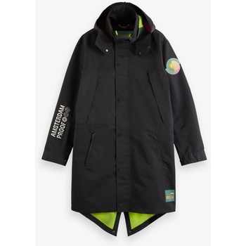 Scotch & Soda Черна непромокаема дамска парка Scotch & Soda Scotch & Soda | Cheren | ЖЕНИ | M