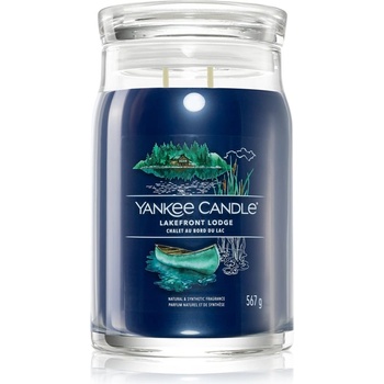 Yankee Candle Lakefront Lodge ароматна свещ Signature 567 гр