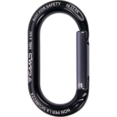 C. A. M. P C. A. M. P. Карабинер за екипировка C. A. M. P. Ekto Gear carabiner - Black - размер One Size (324-0066-0111)