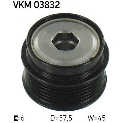 Předstihová spojka SKF VKM 03832