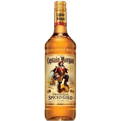 Captain Morgan Spiced Gold 35% 1 l (čistá fľaša)