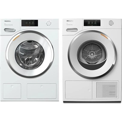 Set Miele WWR 860 WPS + TWR780WP Eco&Steam&9kg