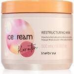 Inebrya Ice Cream Keratin Restructuring Mask Маски за коса 500ml