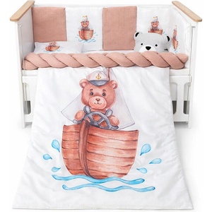 Babyhome Луксозен комплект за бебешко легло 10 части 60/120 см