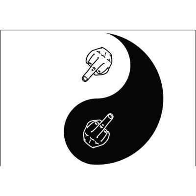 Plakát typ A4-A0 jin-jang