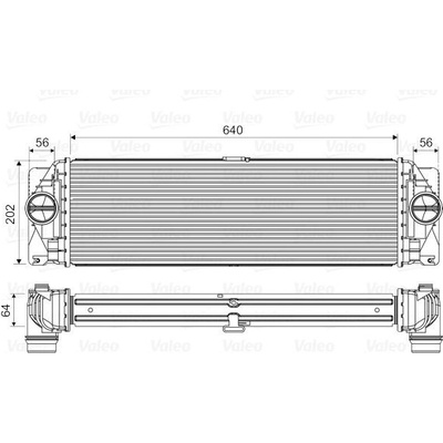 Chladič turba VALEO 818341