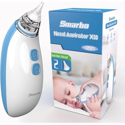Sinucare Smarbo X30 Elektrická odsávačka nosových hlienov modrá