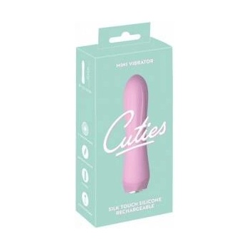 Boss of Toys Cuties 4th Gen Mini Vibrator Rose - Compact Silicone Model, 10 Modes
