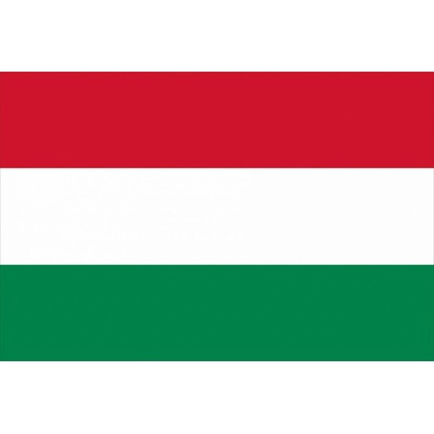 Samolepka - vlajka Maďarsko - 6 x 4 cm – Zboží Dáma