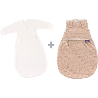 Träumeland Spací pytel Liebmich 3dílný set Kuschelhase Beige