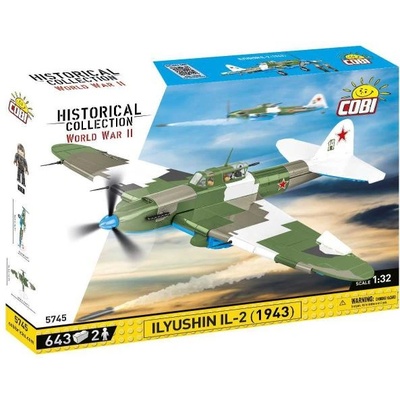 5745 II WW Илюшин Il-2 Щурмовик, 1: 32, 636 к, 2 ф