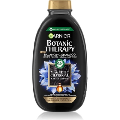 Garnier Botanic Therapy Magnetic Charcoal шампоан за мазен скалп и сухи краища на косата 400ml