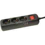 LogiLink 3 Plug 1,4 m Switch (LPS206B)