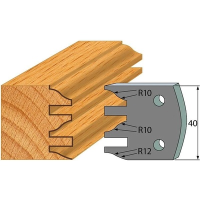 IGM Professional IGM Profil 124 - pár obmedzovačov 40x4mm SP F027-124