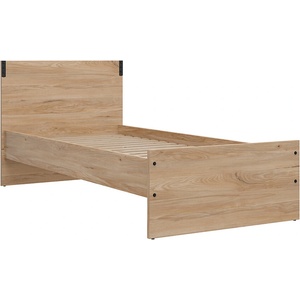 Black Red White Единично легло LARA 90x200 беларуска пепел (S463-LOZ/90-JBE)