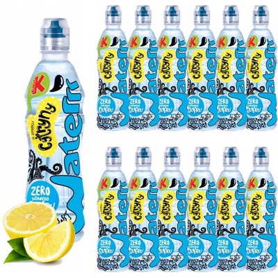 Kubuś Waterrr citrónová 12 x 500 ml