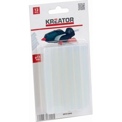 Lepící tyčinky Kreator KRT310003 11 mm, 12ks