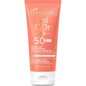 BIELENDA Sol d'Or крем за лице със SPF 50 за суха и чувствителна кожа, 50 мл
