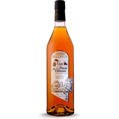 Château Bellevue Old Pineau des Charentes fortifikované bílé Francie 15y 17% 0,75 l (holá láhev)