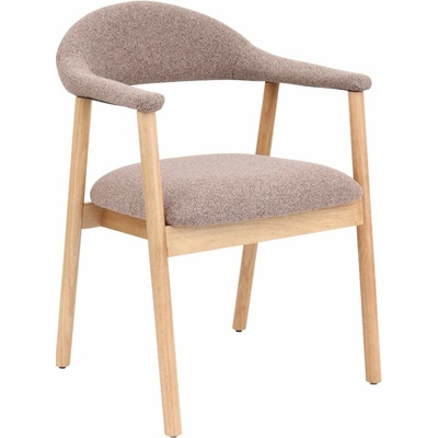 Avida Design Edda kaučukové dřevo buklé / hnědá