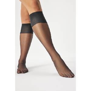 MONA QUEEN 2 PACK силонови три четвърти чорапи Plus Size 20 DEN (2PCharlotte20_pod)