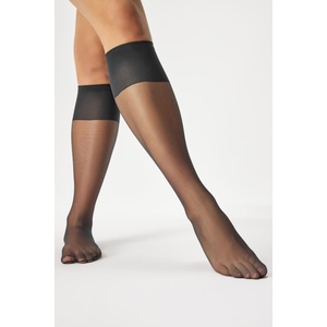 MONA QUEEN 2PACK силонови три четвърти чорапи Plus Size 20 DEN (2PCharlotte20_pod)