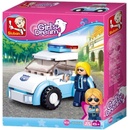 Sluban B0600B Dívčí sen Policistka s autem