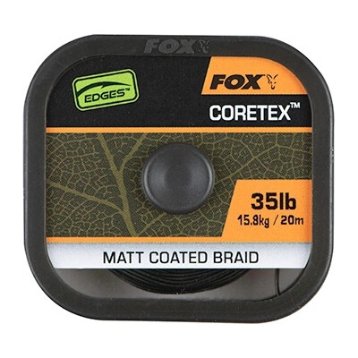 Fox návazcová šňůra naturals coretex x 20m 20lb 9,1kg
